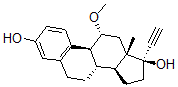 CAS#: 61665-15-4, (17R)-11alpha-Methoxy-19-Norpregna-1,3,5(10)-Trien-20-Yne-3,17-Diol