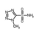 CAS#: 616880-11-6, 1-Methyl-1H-tetrazole-5-sulfonamide