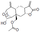 CAS#: 61701-92-6, (3aR)-3aalpha,4,4aalpha,5,6,8,9,9a,10,10aalpha-Decahydro-9abeta-Acetoxymethyl-8beta-Hydroxy-3,5-Bis(Methylene)-6beta,9beta-Epoxyfuro[2,3-h][3]Benzoxepin-2(3H)-One
