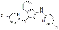 CAS 登录号：61702-10-1， (3E)-N-(5-氯吡啶-2-基)-3-(5-氯吡啶-2-基)亚氨基-异吲哚-1-胺