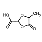 CAS#: 61799-61-9, 4-Methyl-5-Oxo-1,3-Dioxolane-2-Carboxylic Acid