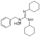 CAS 登录号：6182-00-9， 1-苄基-2,3-二环己基胍盐酸盐
