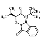 CAS#: 618447-44-2, 2-Methyl-2-propanyl (2S)-2-[(1,3-dioxo-1,3-dihydro-2H-isoindol-2-yl)oxy]-3-methylbutanoate