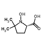 CAS 登录号：61856-88-0， 1-羟基-5,5-二甲基-L-脯氨酸