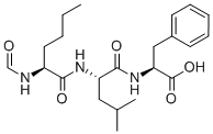 CAS 登录号：61864-82-2， N-甲酰基-正亮氨酰-亮氨酰-苯丙氨酸