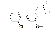 CAS#: 61888-65-1, 2',4'-Dichloro-5-Methoxy-1,1'-Biphenyl-3-Acetic Acid
