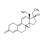 CAS#: 618903-56-3, (8S,13S,14S,17S)-13,17-Diethyl-17-hydroxy-1,2,6,7,8,13,14,15,16,17-decahydro-3H-cyclopenta[a]phenanthren-3-one