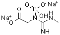 CAS 登录号：6190-45-0， [N'-(羟基膦酸)-N-甲基亚氨基甲酰胺基]乙酸二钠盐