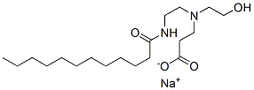 CAS 登录号：61901-01-7， N-(2-羟基乙基)-N-[2-[(1-氧代十二烷基)氨基]乙基]-beta-丙氨酸钠
