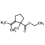 CAS#: 619297-03-9, Ethyl 1-hydroxy-2-isopropylidenecyclopentanecarboxylate