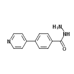 CAS 登录号：619328-60-8， 4-(4-吡啶基)苯甲酰肼
