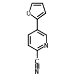 CAS#: 619334-50-8, 5-(2-Furyl)-2-pyridinecarbonitrile