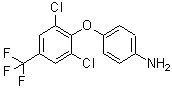CAS 登录号：61946-83-6， 4-[2,6-二氯-4-(三氟甲基)苯氧基]苯胺