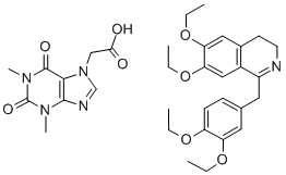 CAS 登录号：61954-97-0， 屈他维林-茶碱-7-乙酸酯