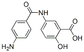 CAS 登录号：6201-78-1， 5-[(4-氨基苯甲酰)氨基]水杨酸