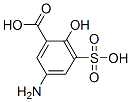 CAS 登录号：6201-87-2， 5-氨基-3-磺基水杨酸