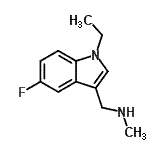 CAS#: 620175-70-4, 1-(1-Ethyl-5-fluoro-1H-indol-3-yl)-N-methylmethanamine
