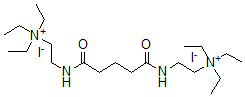 CAS#: 62055-19-0, Glutarylbis(iminoethylene)bis(triethylammonium iodide)