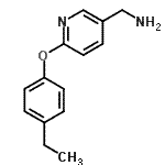 CAS 登录号：620608-68-6， 1-[6-(4-乙基苯氧基)-3-吡啶基]甲胺