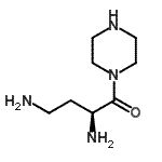 CAS 登录号：620947-80-0， (2S)-2,4-二氨基-1-(1-哌嗪基)-1-丁酮