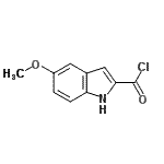 CAS#: 62099-65-4, 5-Methoxy-1H-Indole-2-Carbonyl Chloride
