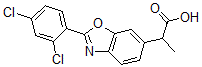 CAS#: 62143-78-6, 2-(2,4-Dichlorophenyl)-alpha-Methyl-6-Benzoxazoleacetic Acid