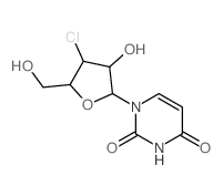 CAS 登录号：6216-53-1， 1-(3'-氯-3'-脱氧阿拉伯呋喃糖基)尿嘧啶