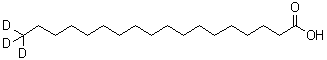 CAS#: 62163-39-7, (18,18,18-<Sup>2</Sup>H<Sub>3</Sub>)Octadecanoic Acid