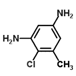 CAS#: 6219-80-3, 4-Chloro-5-Methyl-1,3-Benzenediamine