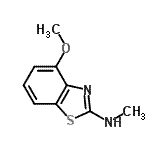 CAS#: 62194-30-3, 4-Methoxy-N-Methyl-1,3-Benzothiazol-2-Amine