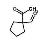 CAS#: 622367-55-9, 1-Acetylcyclopentanecarbaldehyde