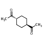 CAS#: 622851-30-3, 1,1'-(trans-1,4-Cyclohexanediyl)diethanone
