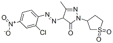 CAS#: 62308-14-9, 4-[(2-Chloro-4-Nitrophenyl)Azo]-2,4-Dihydro-5-Methyl-2-(Tetrahydro-3-Thienyl)-3H-Pyrazol-3-One S,S-Dioxide