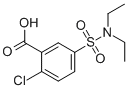 CAS 登录号：62310-17-2， 2-氯-5-二乙基氨基磺酰基-苯甲酸