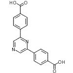 CAS 登录号：623157-25-5， 4,4'-(2,6-吡嗪二基)二苯甲酸