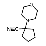 CAS#: 62317-19-5, 1-(4-Morpholinyl)Cyclopentanecarbonitrile