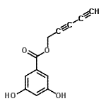 CAS#: 623176-87-4, 2,4-Pentadiyn-1-yl 3,5-dihydroxybenzoate