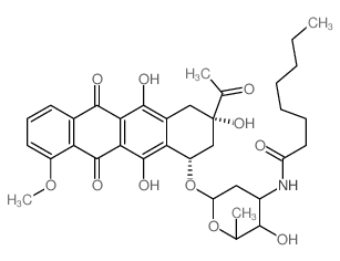 CAS#: 62327-70-2, N-Octanoyldaunorubicin