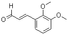 CAS 登录号：62378-68-1， (2E)-3-(2,3-二甲氧基苯基)-2-丙烯醛