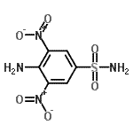 CAS 登录号：62409-48-7， 4-氨基-3,5-二硝基苯磺酰胺