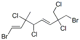 CAS#: 62416-32-4, 1-Bromo-7-(Bromomethyl)-3,4,7,8-Tetrachloro-3-Methylocta-1,5-Diene