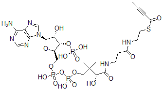 CAS 登录号：6244-99-1， 2-丁炔酰基辅酶 A