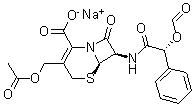 CAS#: 62442-74-4, Sodium (6R,7R)-3-(Acetyloxymethyl)-7-[[(2R)-2-Formyloxy-2-Phenyl-Acetyl]Amino]-8-Oxo-5-Thia-1-Azabicyclo[4.2.0]Oct-2-Ene-2-Carboxylate