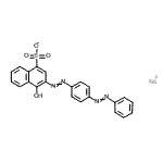 CAS#: 6245-62-1, Sodium 4-Hydroxy-3-{[4-(Phenyldiazenyl)Phenyl]Diazenyl}-1-Naphthalenesulfonate