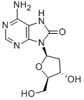 CAS 登录号：62471-63-0， 2'-脱氧-7,8-二氢-8-氧代腺苷