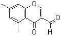CAS 登录号：62484-76-8， 5,7-二甲基-4-氧代-4H-苯并吡喃-3-甲醛