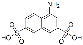 CAS 登录号：6251-07-6， 1-萘胺-3,6-二磺酸