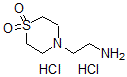 CAS#: 625106-56-1， 4-Thiomorpholineethanamine 1,1-Dioxide Hydrochloride (1:2)