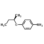 CAS#: 625119-85-9, 4-[(2R)-2-Butanyloxy]aniline