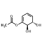 CAS#: 625386-35-8, (5S,6R)-5,6-Dihydroxy-1,3-cyclohexadien-1-yl acetate